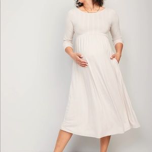 Ivory Maternity Dress